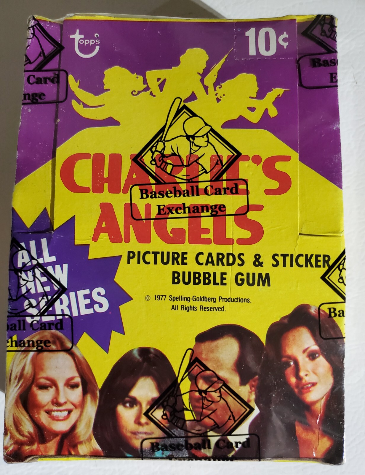 1977 Topps Charlie's Angels Series 3 Unopened Wax Box BBCE 36 Packs Cheryl Ladd 1977 Topps Charlie's Angels Series 3 Unopened Wax Box BBCE 36 Packs Cheryl Ladd