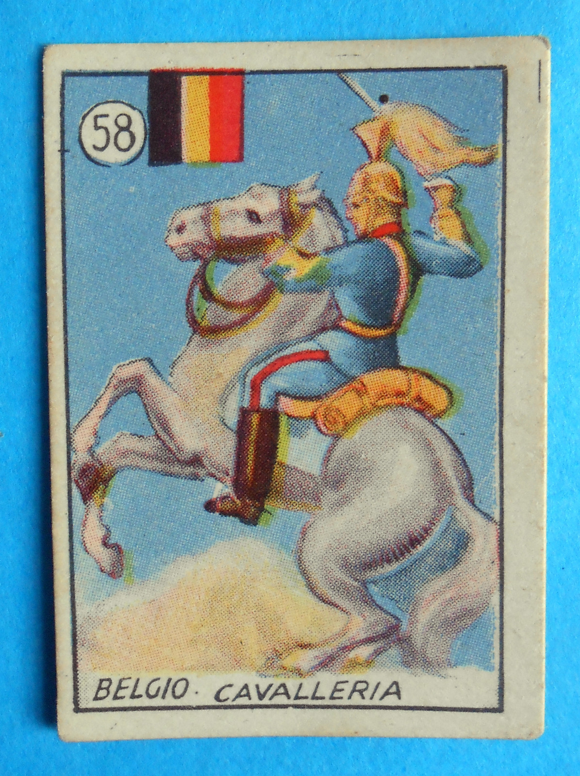 chrome figure figurines figurine v.a.v. vav 58 our war belgium cavalry chrome figure figurines figurine v.a.v. vav 58 our war belgium cavalry