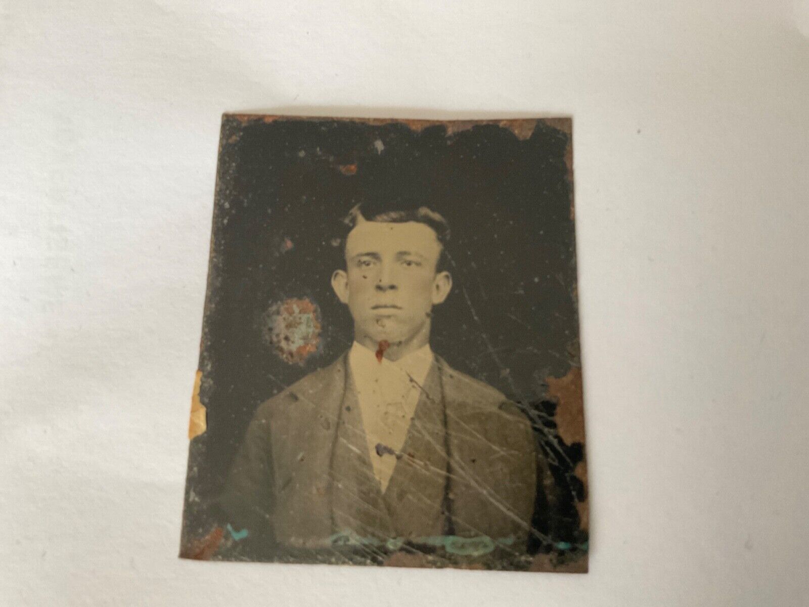 Antique tintype photo - Billy The Kid as a teenager? Yes ? Investors, Historian