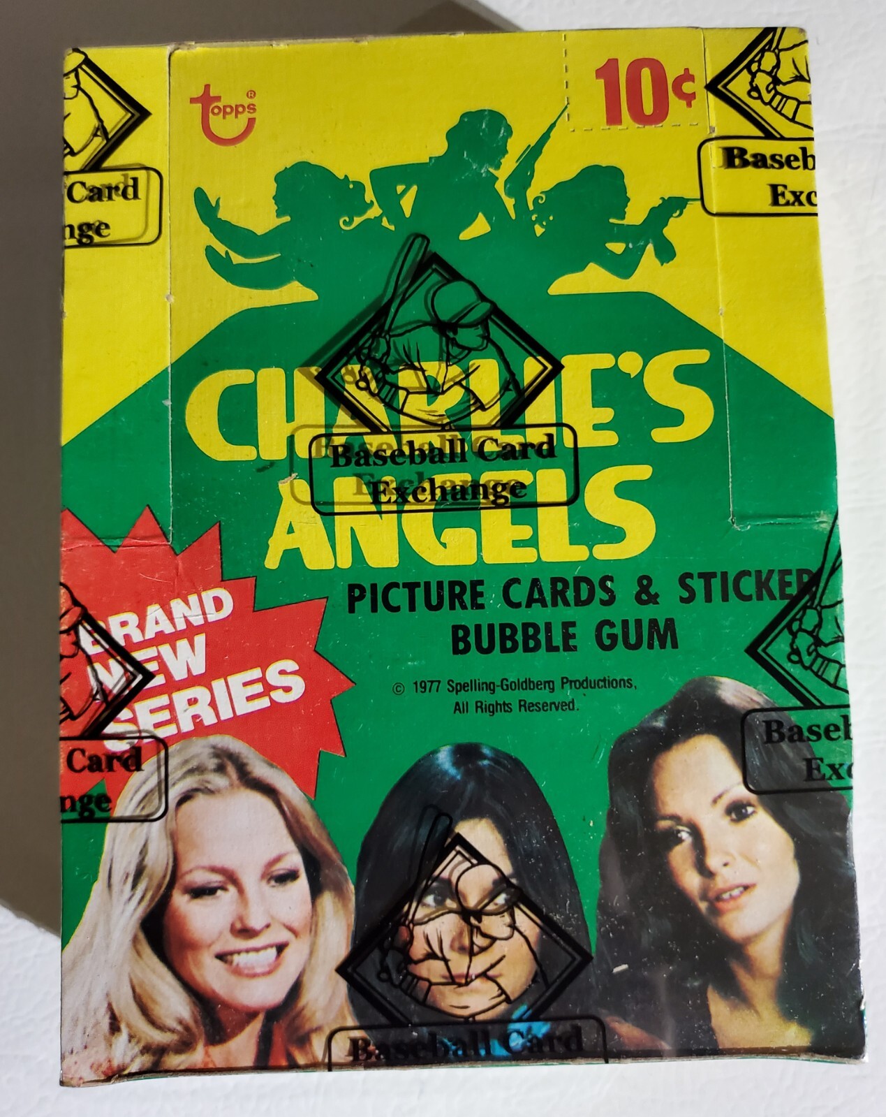 1977 Topps Charlie's Angels Series 4 Unopened Wax Box BBCE 36 Packs Cheryl Ladd 1977 Topps Charlie's Angels Series 4 Unopened Wax Box BBCE 36 Packs Cheryl Ladd