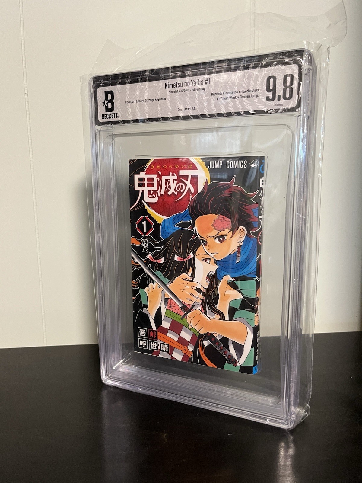 BGS 9.8 Demon Slayer Vol 1 First Print BGS 9.8 Demon Slayer Vol 1 First Print