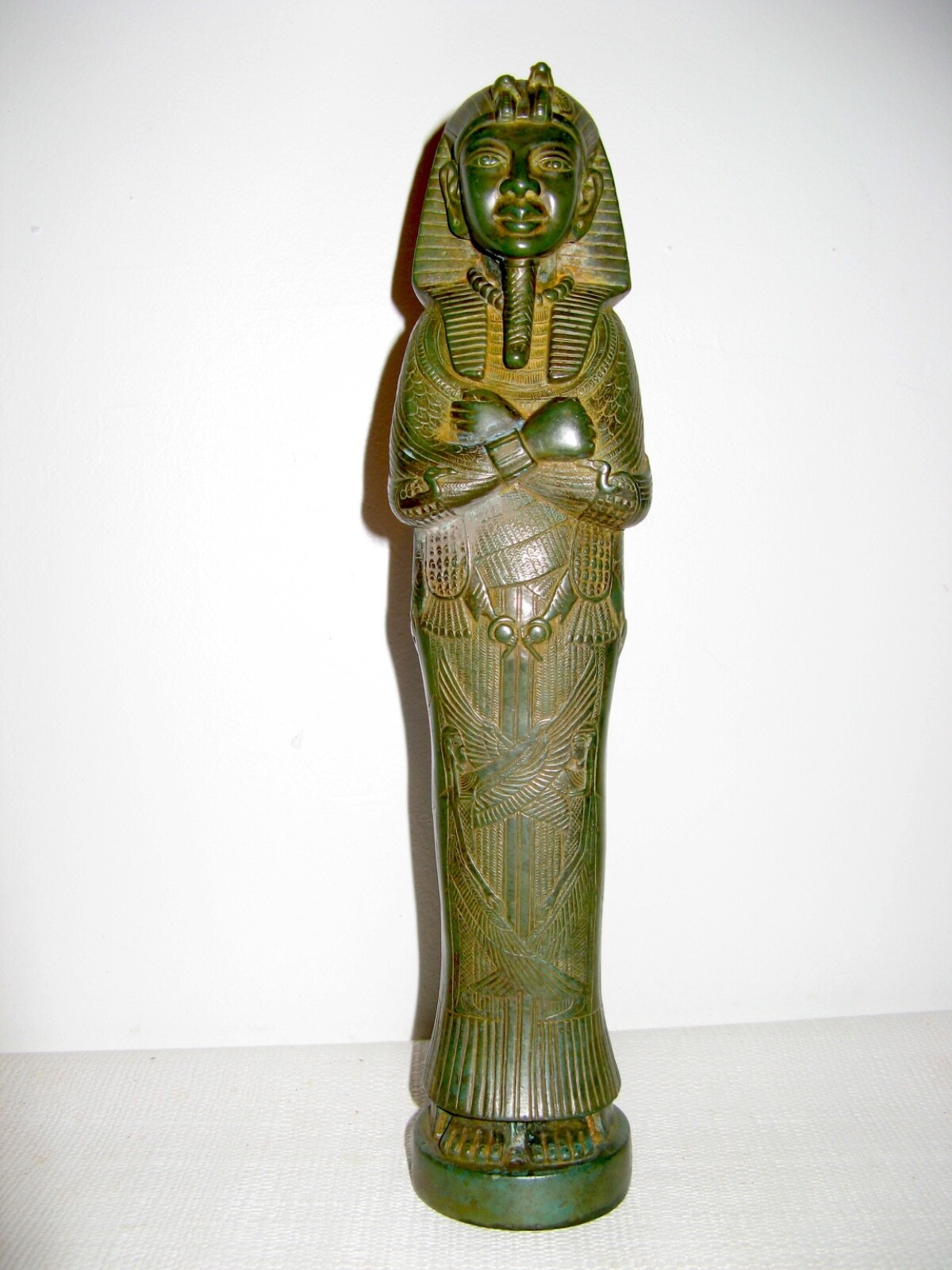 Ancient Ushabti Bronze / Copper Statuette of King Tut Tutankhamun Ancient Ushabti Bronze / Copper Statuette of King Tut Tutankhamun