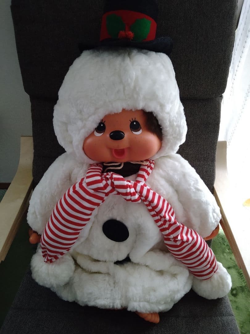 Monchhichi Snowman Costume Plus Size 2L Monchhichi Snowman Costume Plus Size 2L