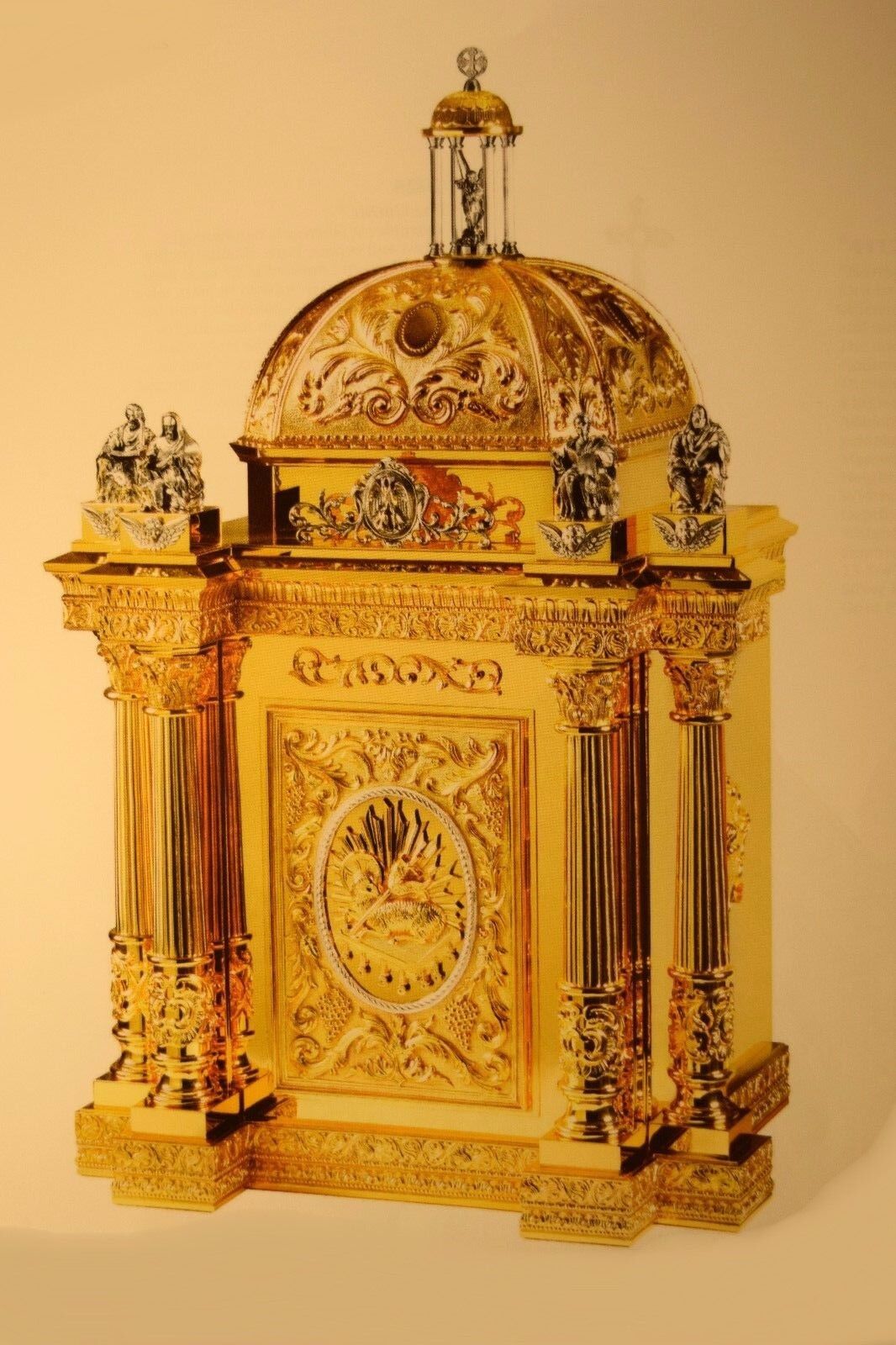 + Large Baroque Cathedral Tabernacle + 50