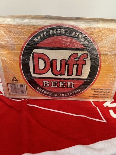 The Simpsons Duff Beer x 24 in Case The Simpsons Duff Beer x 24 in Case