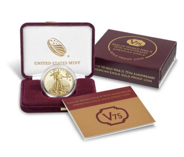End of World War II 75th Anniversary American Eagle VIEW OTHER LISTING