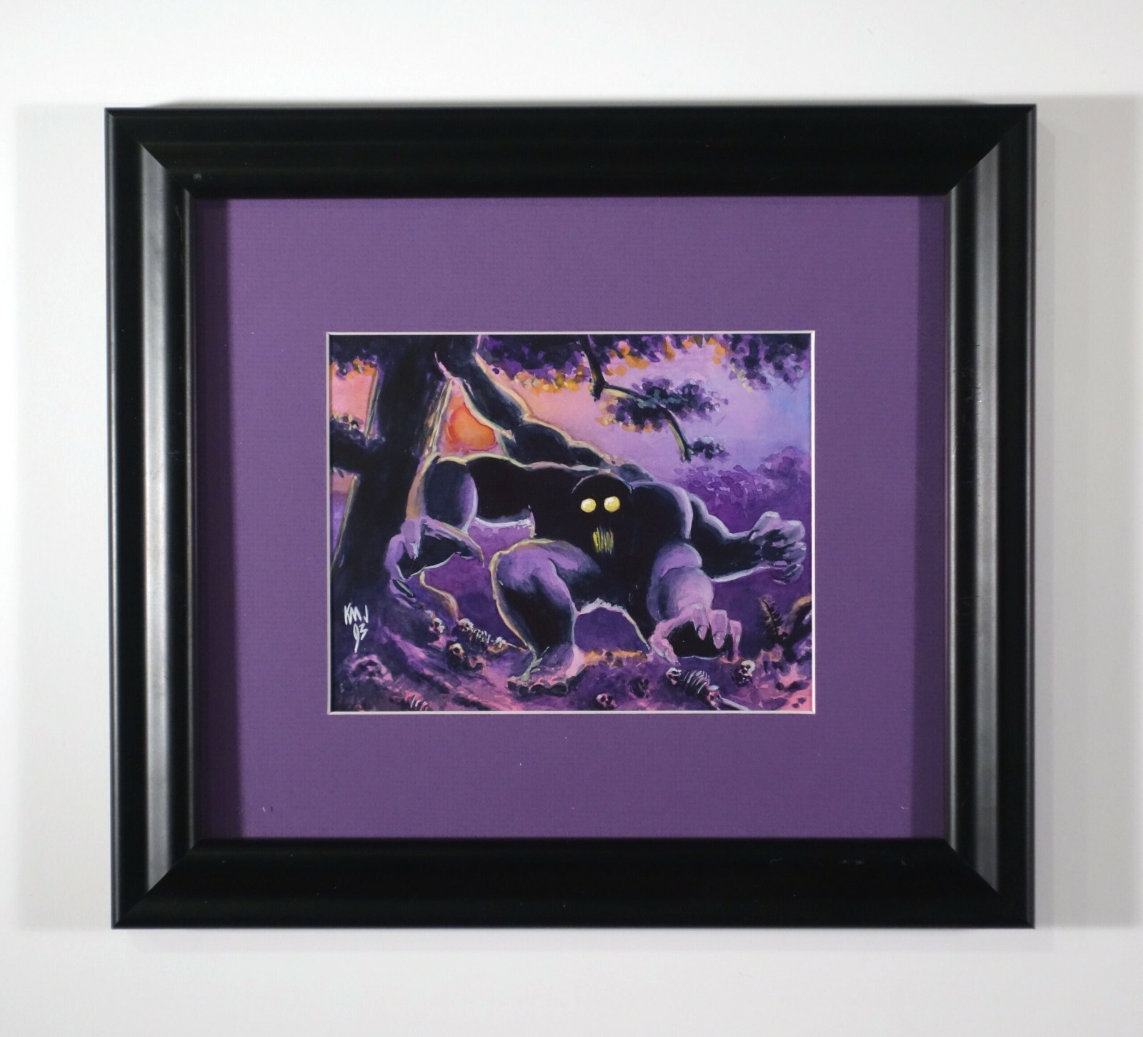 MTG Guardian Beast original painting artwork by Ken Meyer Jr MTG Guardian Beast original painting artwork by Ken Meyer Jr