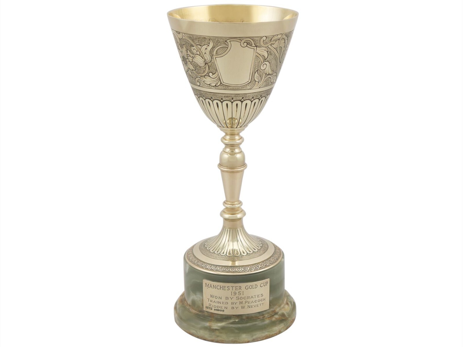 Vintage 9k Yellow Gold Presentation Cup (1964)