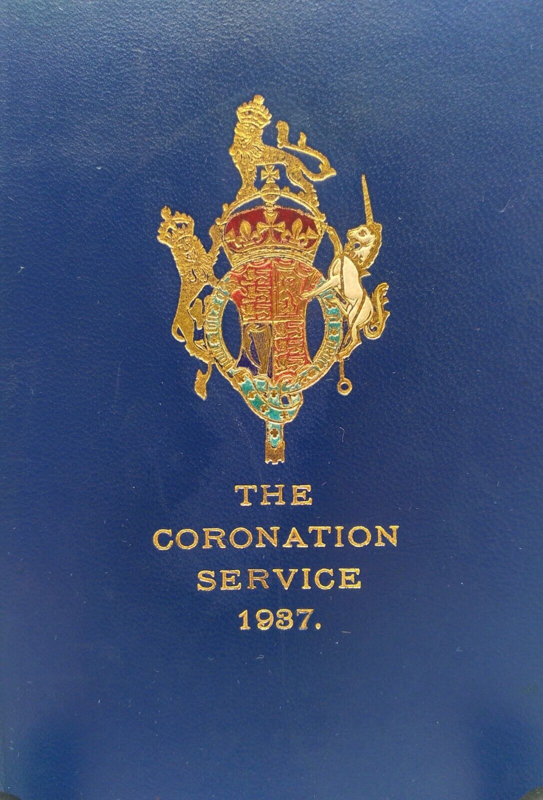 THE CORONATION SERVICE 1937☆KING GEORGE VI & QUEEN ELIZABETH☆WESTMINSTER ☆RARE