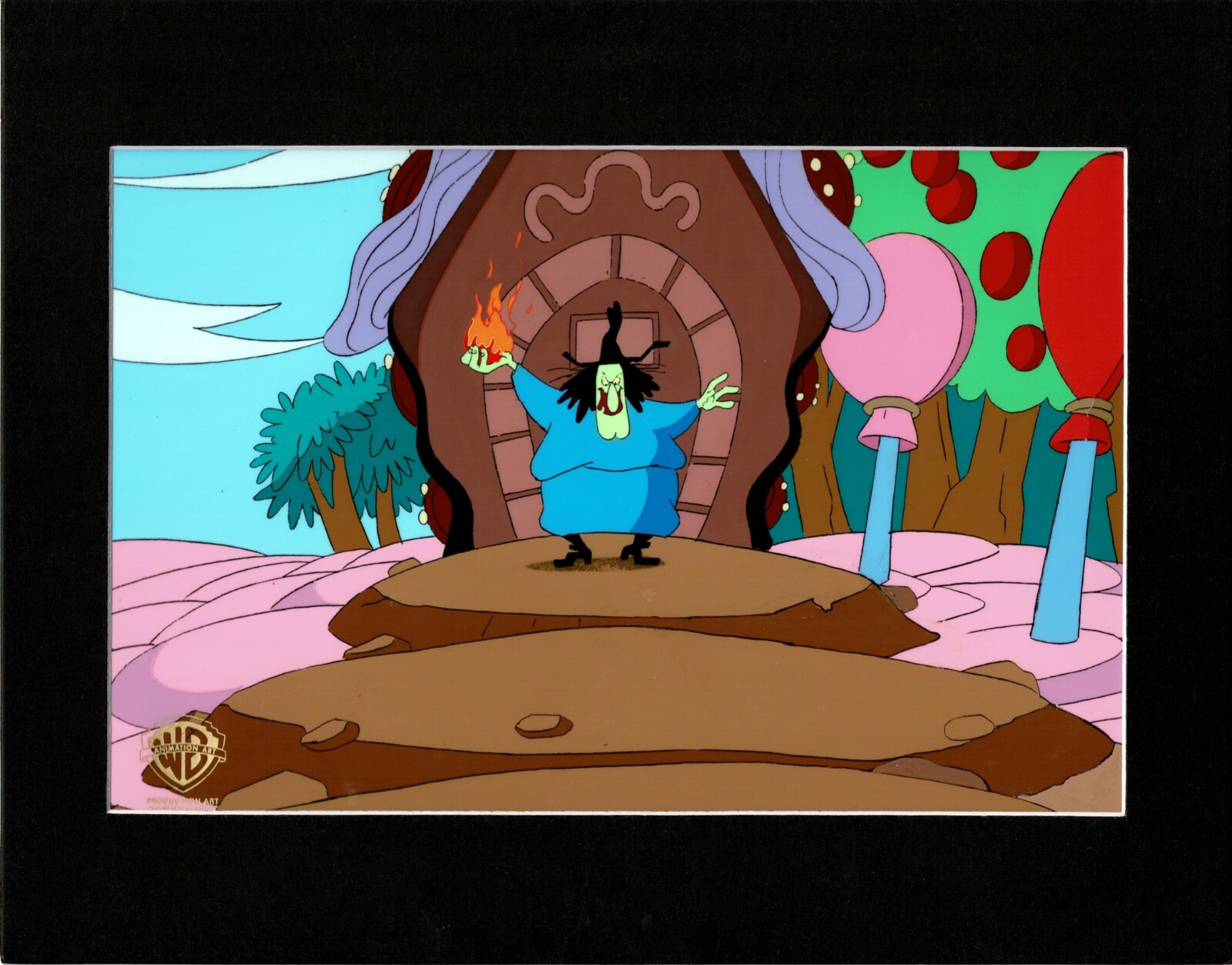 Witch Hazel Animaniacs Production Cel n OBG Spielberg 1993-98 WB Looney Tunes 1 Witch Hazel Animaniacs Production Cel n OBG Spielberg 1993-98 WB Looney Tunes 1