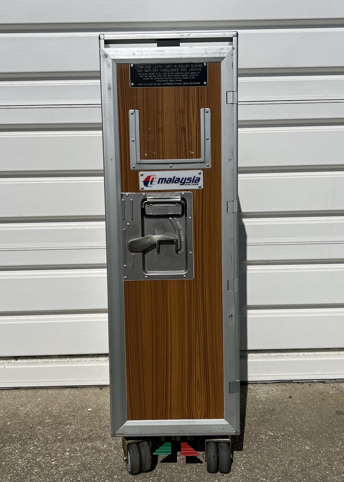 VTG Malaysia Airlines Half Cart Galley Trolley Aircraft Bar Cabinet ‘01 Diethelm VTG Malaysia Airlines Half Cart Galley Trolley Aircraft Bar Cabinet ‘01 Diethelm