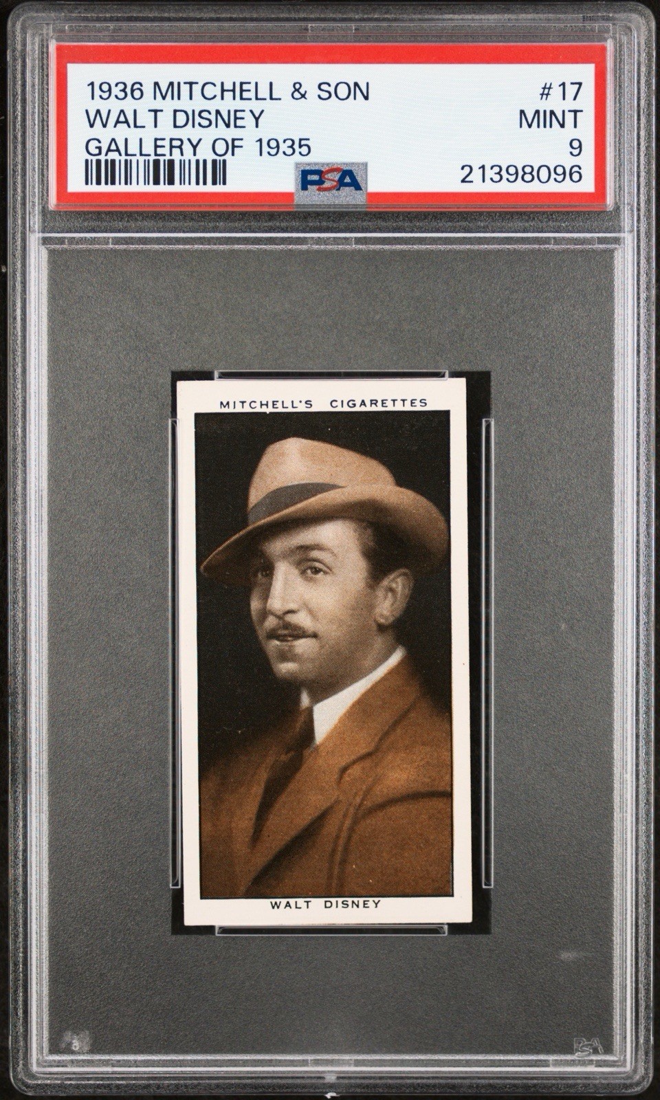 Walt Disney 1936 Mitchell & Son PSA 9 POP 17 HIGHEST GRADED EVER Gallery Of 1935 Walt Disney 1936 Mitchell & Son PSA 9 POP 17 HIGHEST GRADED EVER Gallery Of 1935