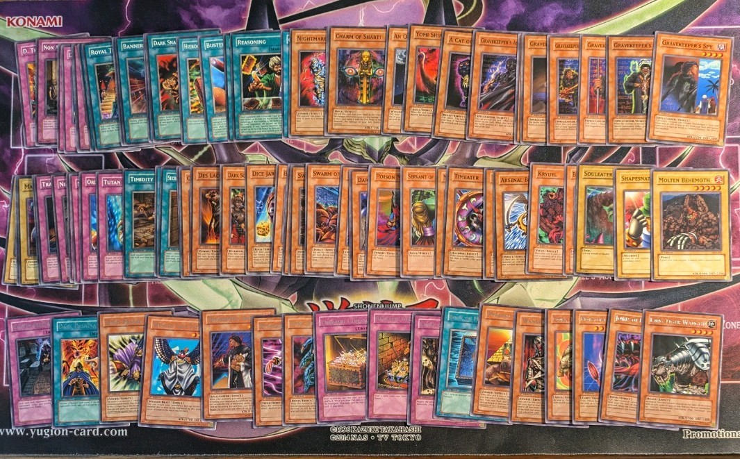 Yugioh Pharaonic Guardian PGD Complete 86-Card 1st Edition Non-Holo Set NM/M