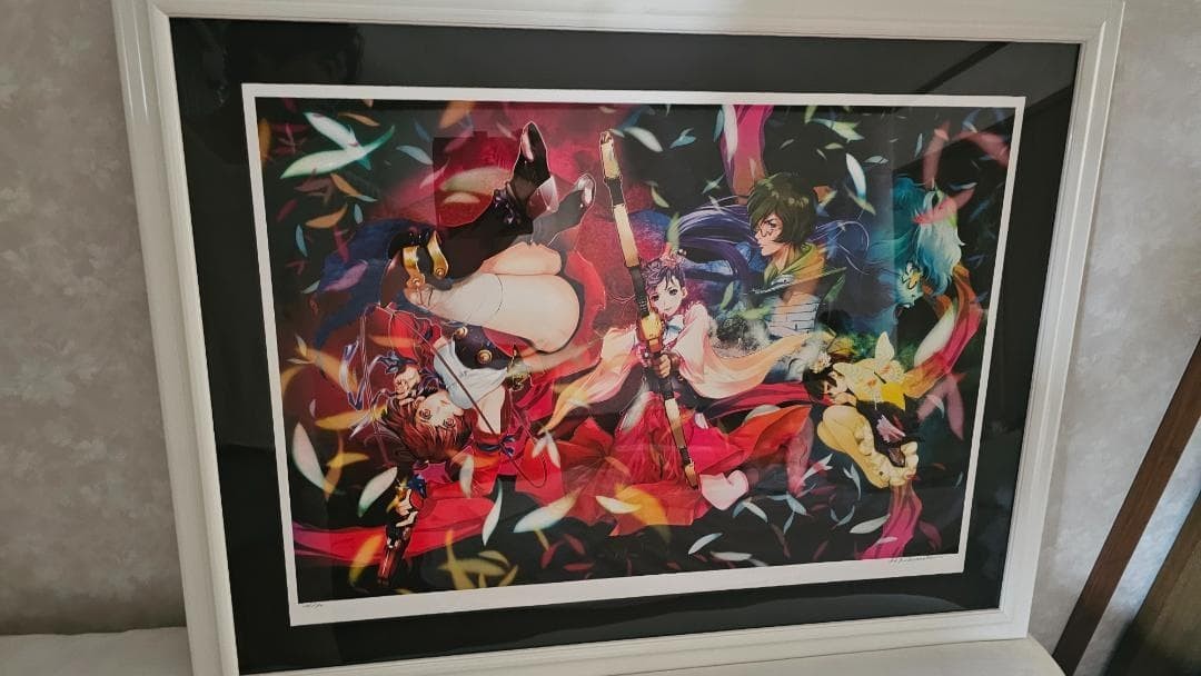 Haruhiko Mikimoto Kabaneri of the Iron Fortress Shobu (Hand-signed) Haruhiko Mikimoto Kabaneri of the Iron Fortress Shobu (Hand-signed)