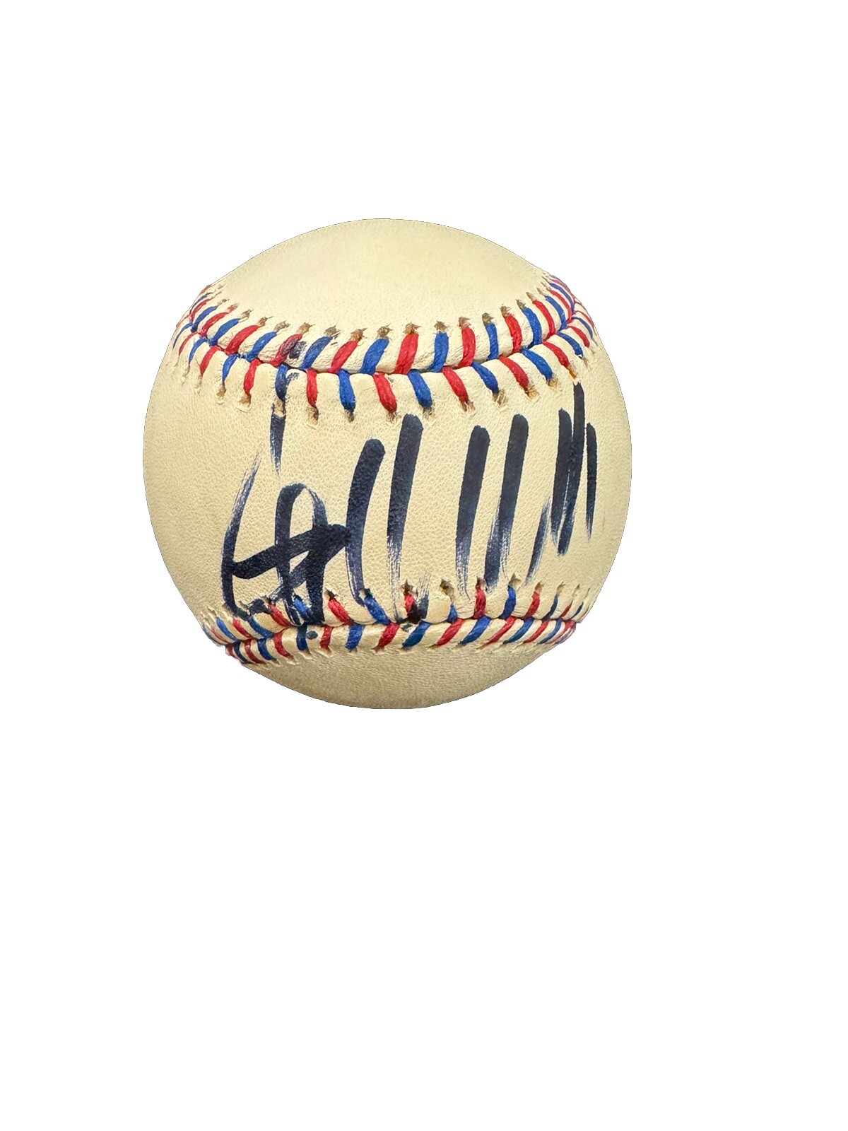 Donald Trump Signed Official Major League (July 4th AMERICAN FLAG) Baseball JSA Donald Trump Signed Official Major League (July 4th AMERICAN FLAG) Baseball JSA