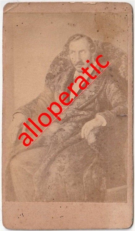 Opera Classical Composer GAETANO DONIZETTI - UNIQUE LAST PICTURE CDV photo Opera Classical Composer GAETANO DONIZETTI - UNIQUE LAST PICTURE CDV photo