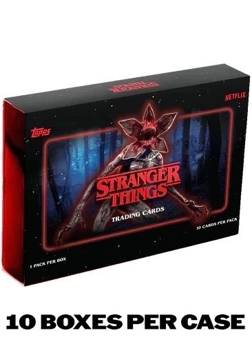 2025 Topps Stranger Things - 10 Hobby Box Sealed Case - In Hand, 2025 Topps Stranger Things - 10 Hobby Box Sealed Case - In Hand,