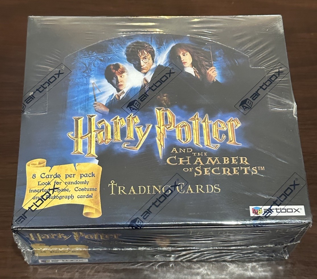 Artbox Harry Potter And The Chamber Of Secrets Sealed Hobby Box /6000 Rare Autos