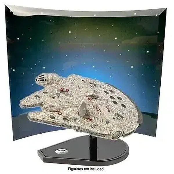 Swarovski Myriad Star Wars Millennium Falcon Limited Edition Crystal Figurine Swarovski Myriad Star Wars Millennium Falcon Limited Edition Crystal Figurine