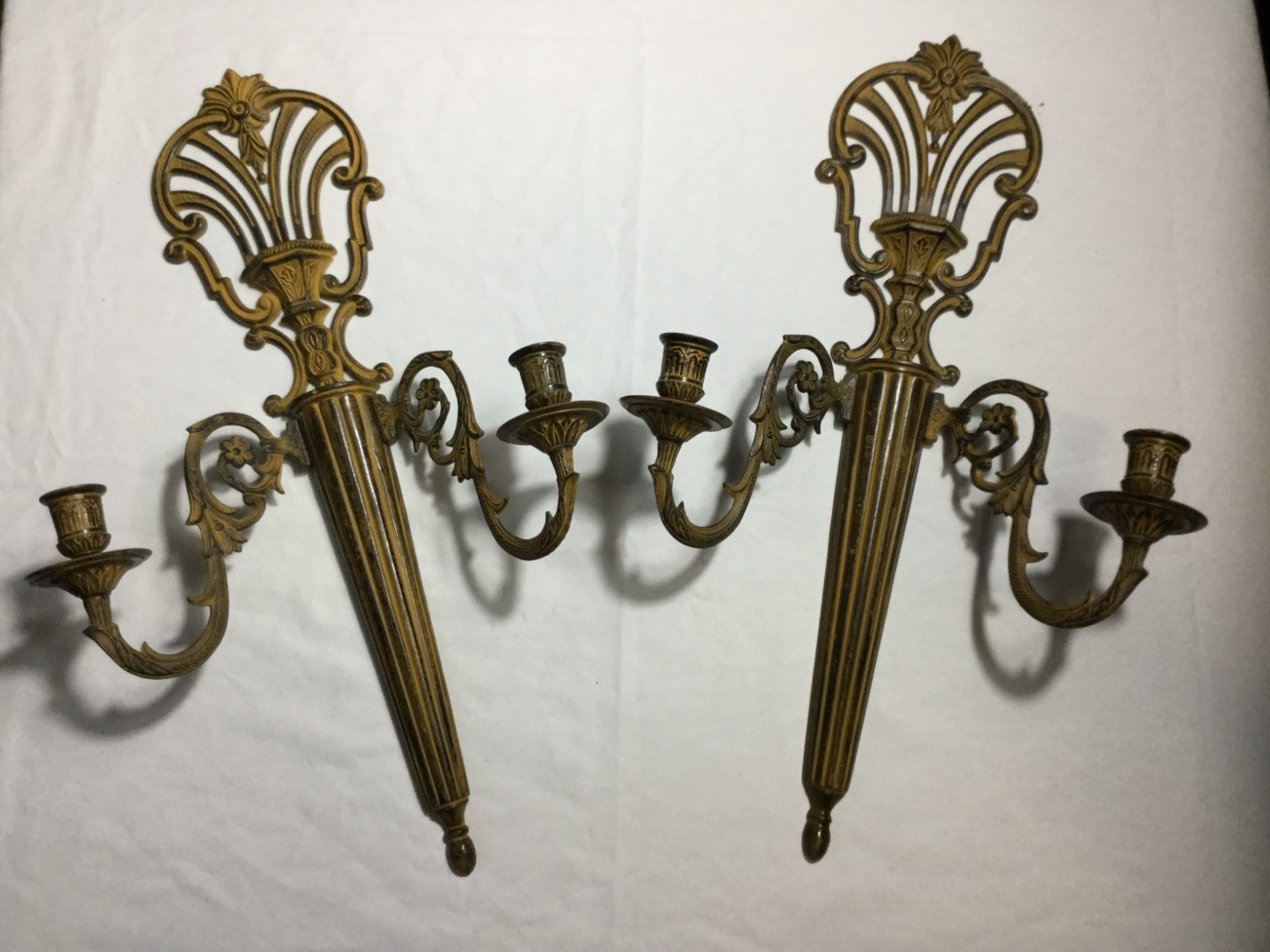 VINTAGE French Wall Candle Holder LARGE 23