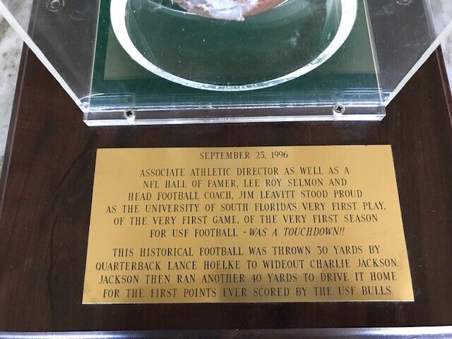 Original (FIRST EVER) Football (IN PLAY) at The University of South Florida 