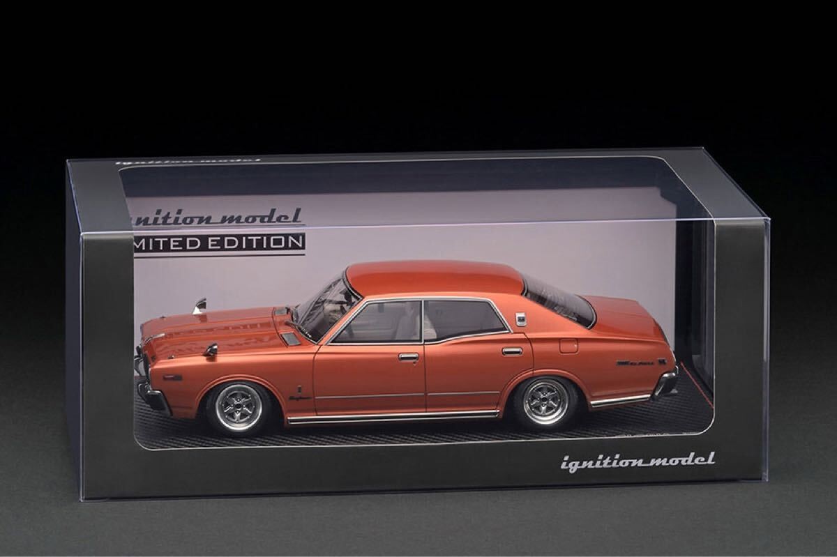 Ignition Model 1/18 Nissan Gloria Brougham 330 Copper Orange Limited 50pcs Ignition Model 1/18 Nissan Gloria Brougham 330 Copper Orange Limited 50pcs