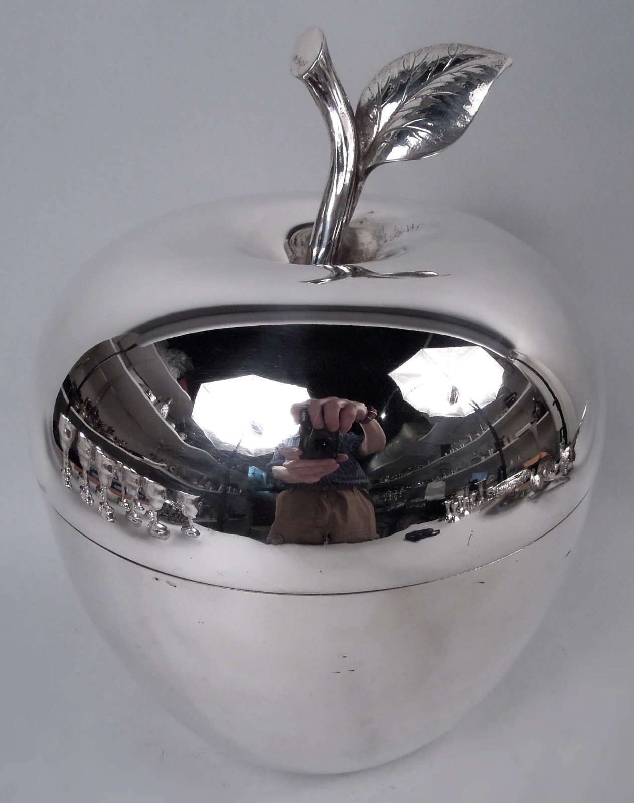 Tiffany Ice Bucket 25709 Midcentury Modern Barware American Sterling Silver