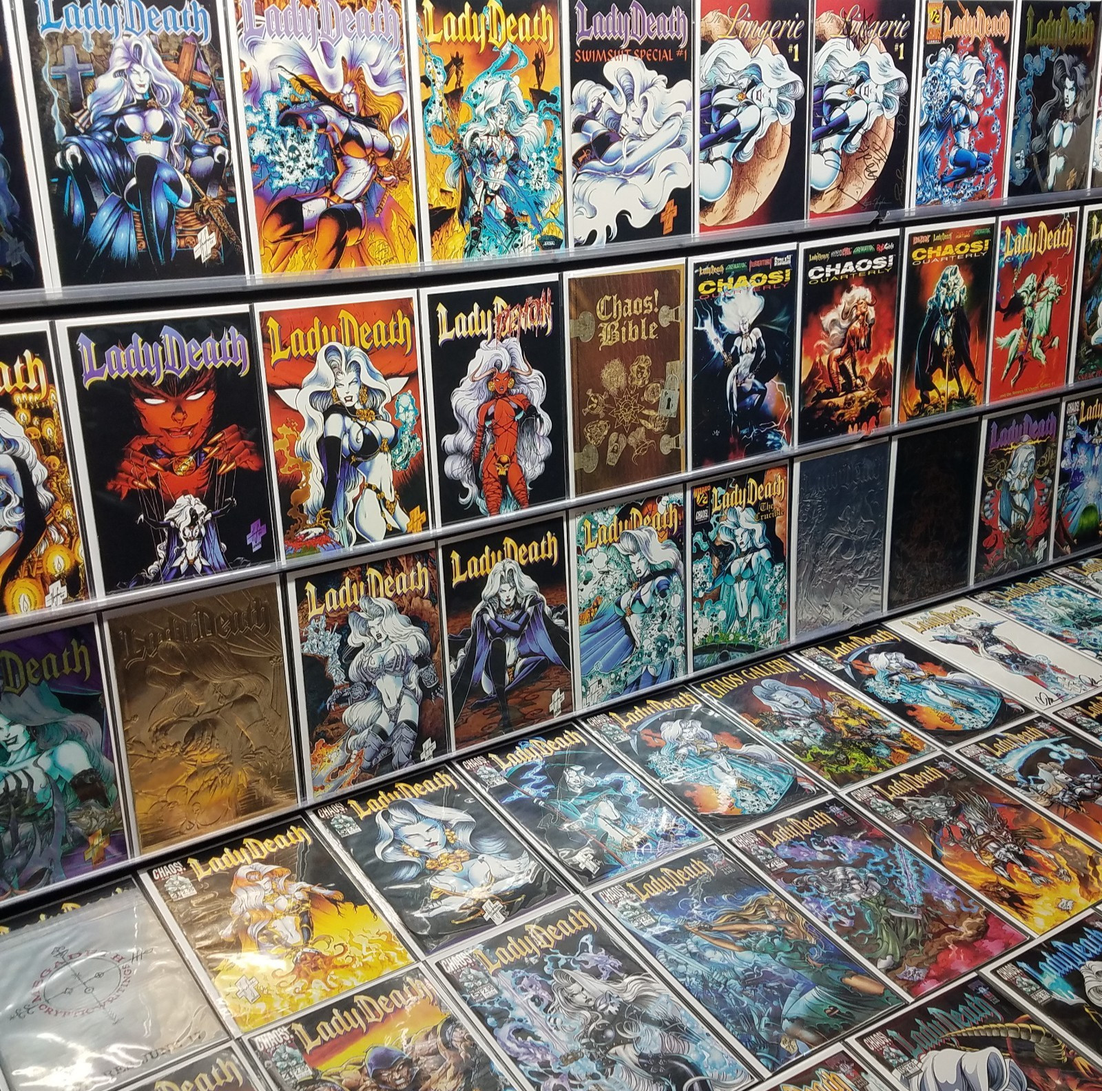 LADY DEATH RECKONING 1-3 ODDYSEY CRUCIBLE 1998 1-16 COMPETE SETS MORE 112 COMICS LADY DEATH RECKONING 1-3 ODDYSEY CRUCIBLE 1998 1-16 COMPETE SETS MORE 112 COMICS