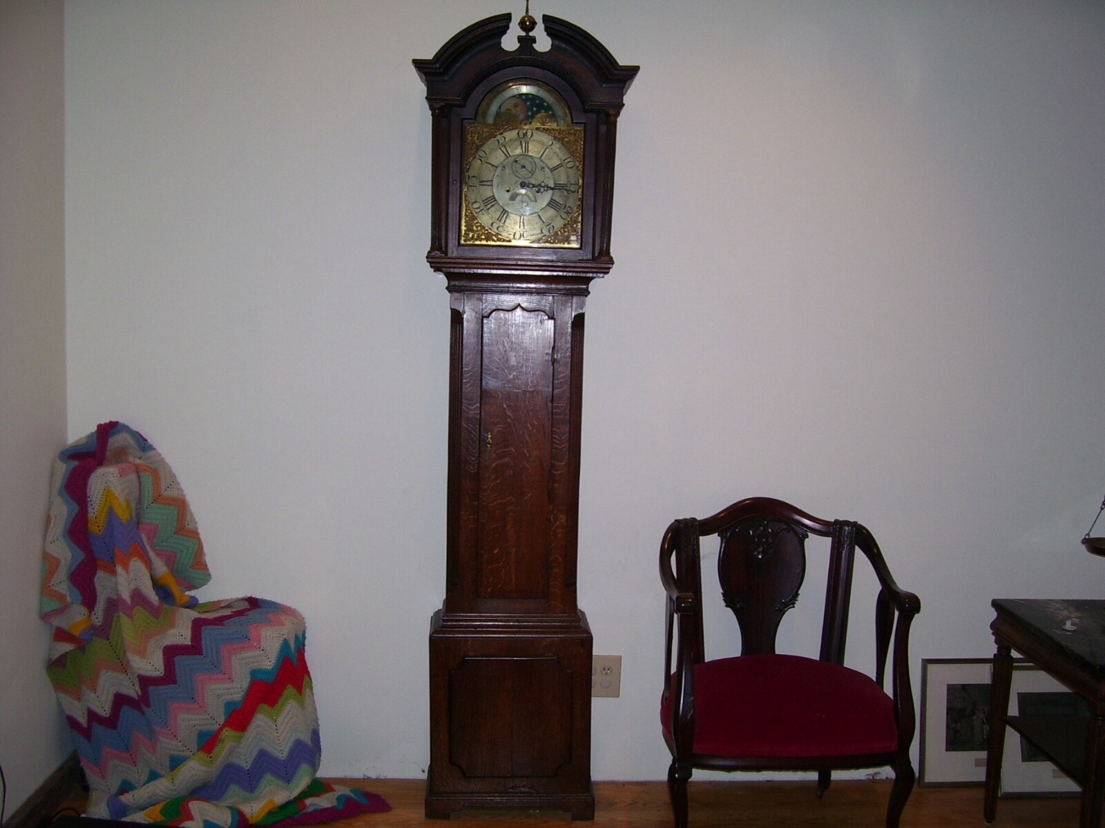 1742 RARE 8 BELL MUSIC ROLL SIGNED J JOYCE ELLESMERE GRANDFATHER CLOCK WORKS 1742 RARE 8 BELL MUSIC ROLL SIGNED J JOYCE ELLESMERE GRANDFATHER CLOCK WORKS