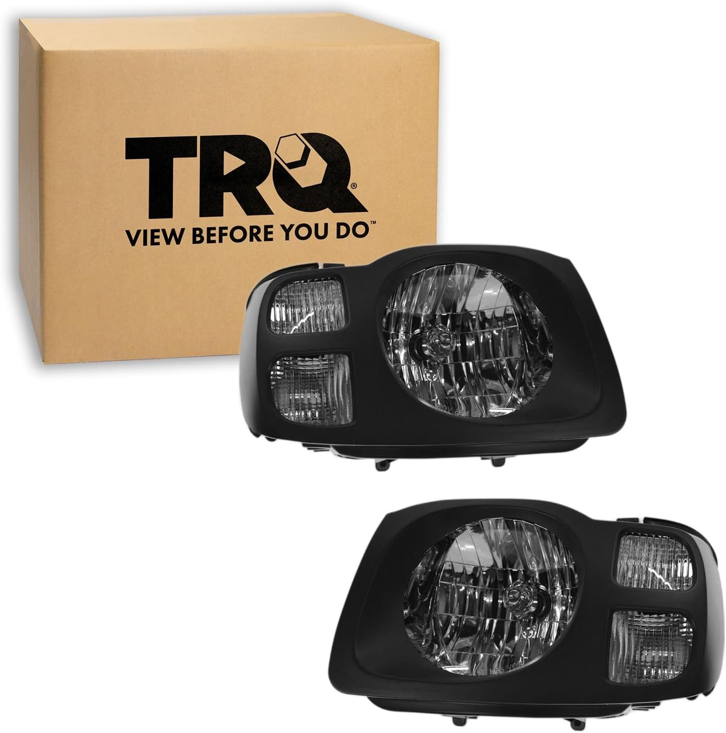 Headlight Assembly Set NI2502147 NI2503147 Compatible with 2002-2004 Nissan Xter Headlight Assembly Set NI2502147 NI2503147 Compatible with 2002-2004 Nissan Xter
