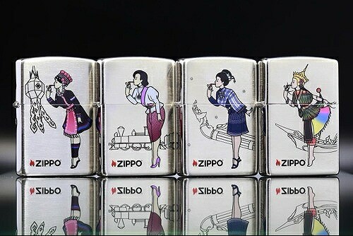 Asian Windy Thailand Limited Zippo Oil Lighter Mint Rare