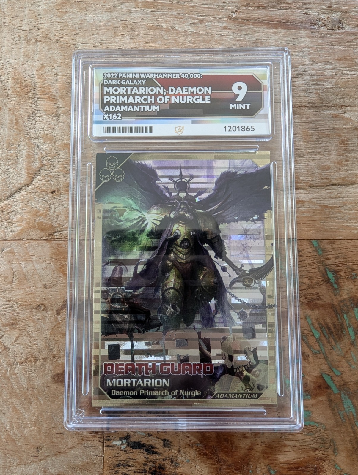 2022 Warhammer 40k Mortarion Daemon Primarch ACE 9 1/1 2022 Warhammer 40k Mortarion Daemon Primarch ACE 9 1/1