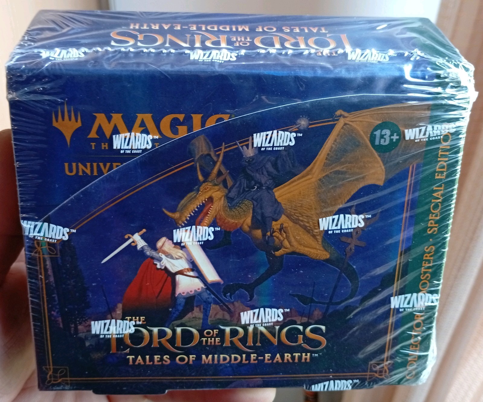 LOTR Magic COLLECTOR BOOSTER BOX Lord Of The Rings MTG Sealed SPECIAL EDITION LOTR Magic COLLECTOR BOOSTER BOX Lord Of The Rings MTG Sealed SPECIAL EDITION