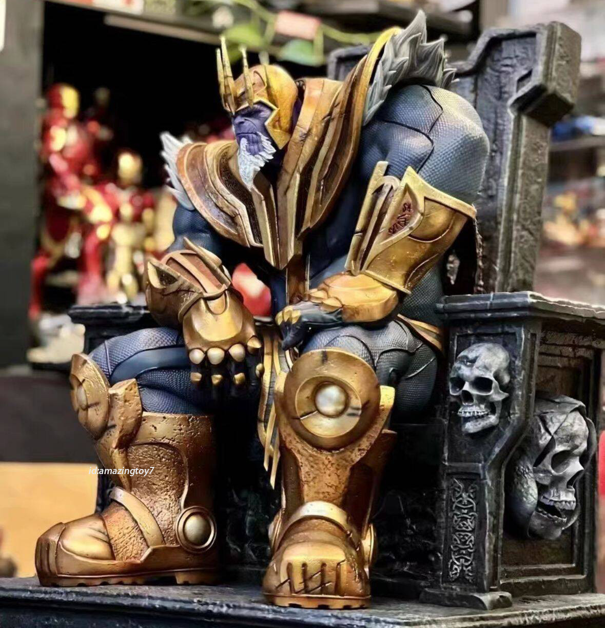 SDZ Studio 1/4 Thanos Resin Model Painted Statue H71cm Collectibles SDZ Studio 1/4 Thanos Resin Model Painted Statue H71cm Collectibles