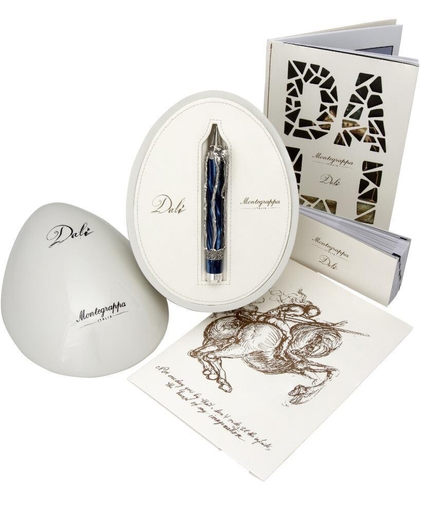 Montegrappa Salvador Dali Fountain Pen ISDSN3S- Sterling Silver 2013 Montegrappa Salvador Dali Fountain Pen ISDSN3S- Sterling Silver 2013