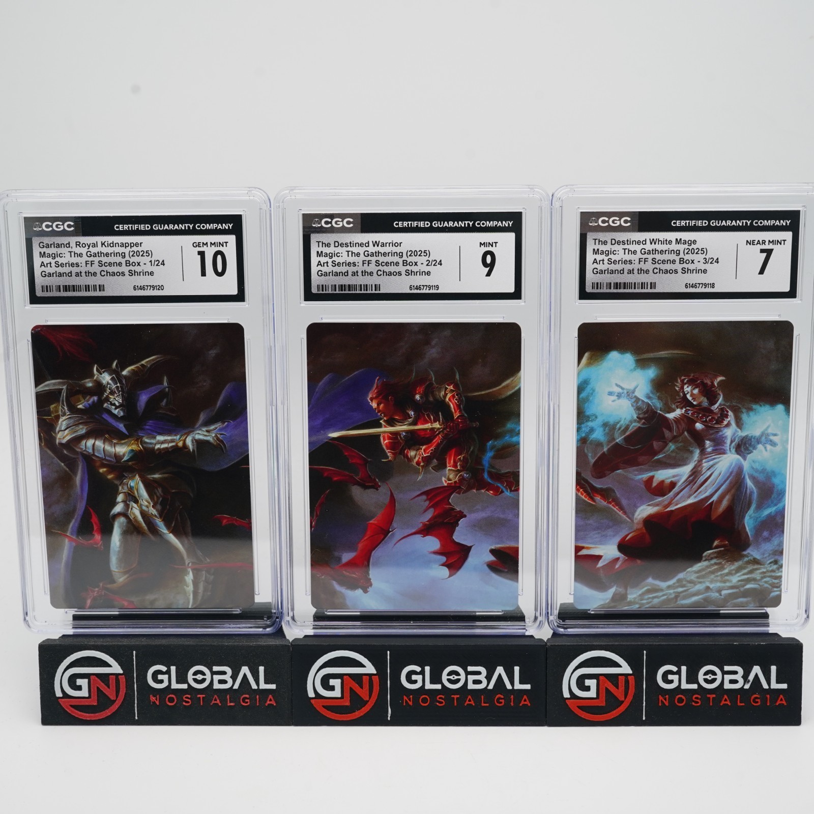MTG Final Fantasy FF Scene Box Complete Set 2025 Magic Series Avg Grade 9.6 MTG Final Fantasy FF Scene Box Complete Set 2025 Magic Series Avg Grade 9.6