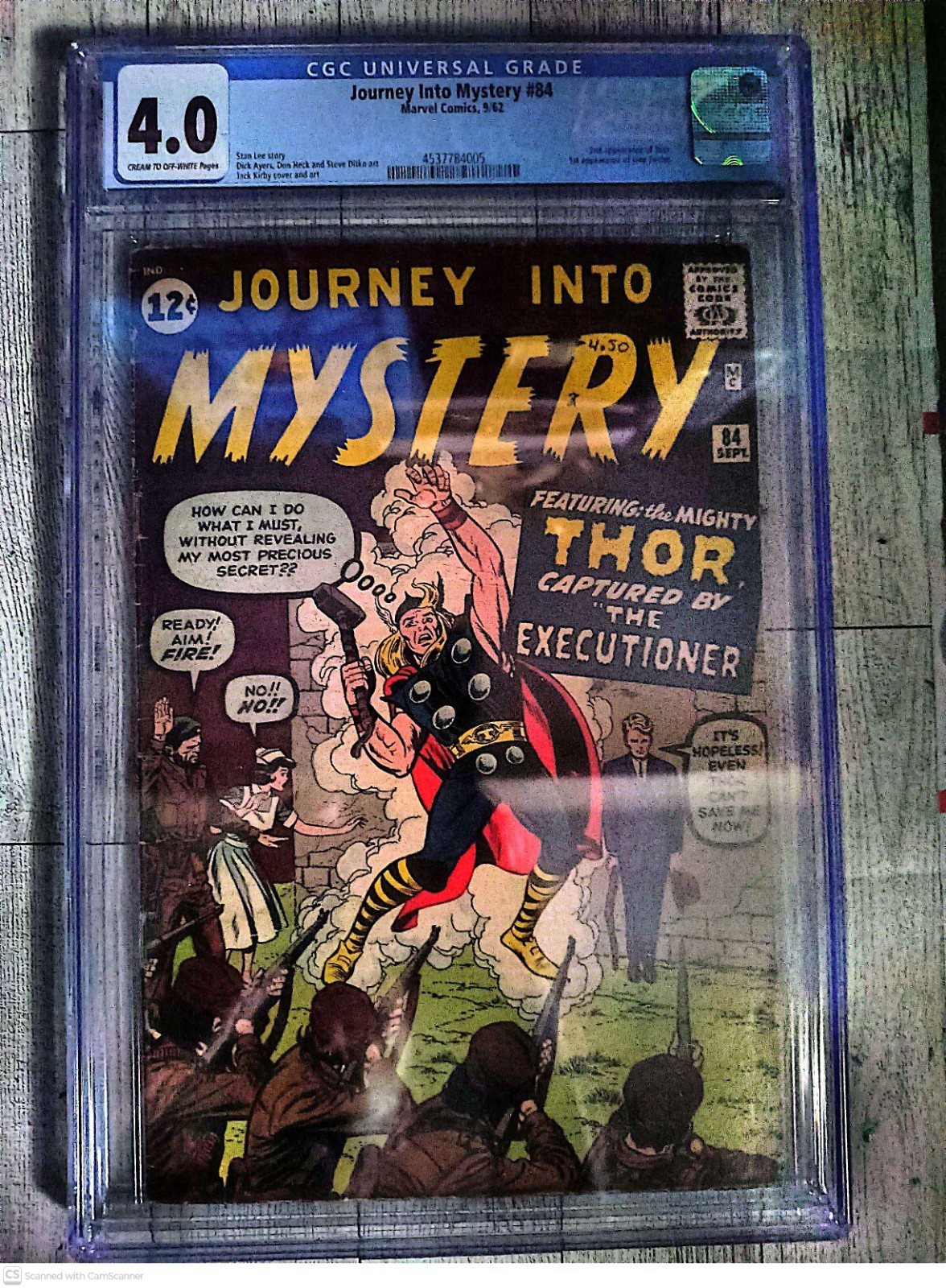 Journey into Mystery #84 👉 CGC 4.0 💥2nd Appearance Of Thor. Journey into Mystery #84 👉 CGC 4.0 💥2nd Appearance Of Thor.