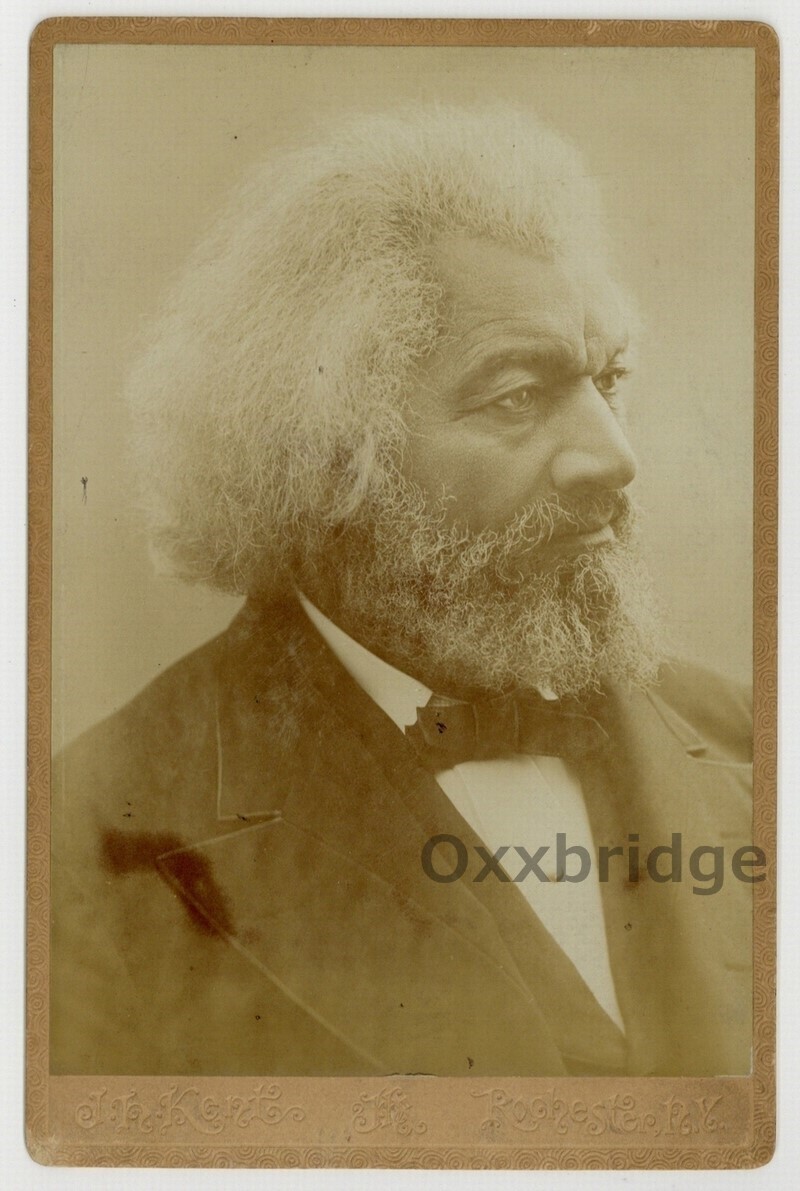 Frederick Douglass 1882 Portrait Photo Slavery Abolitionist Civil War Rochester Frederick Douglass 1882 Portrait Photo Slavery Abolitionist Civil War Rochester