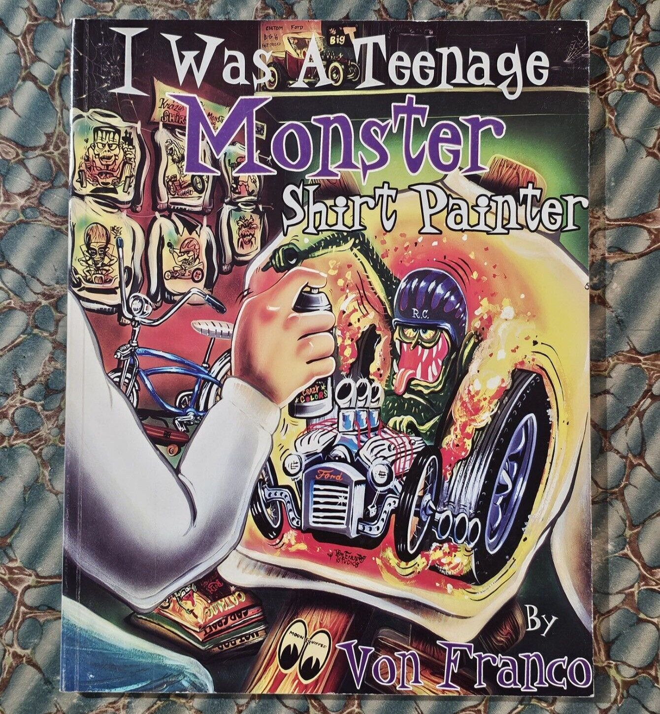 I WAS A TEENAGE MONSTER SHIRT PAINTER Book Von Franco Signed + ED ROTH Drawing I WAS A TEENAGE MONSTER SHIRT PAINTER Book Von Franco Signed + ED ROTH Drawing
