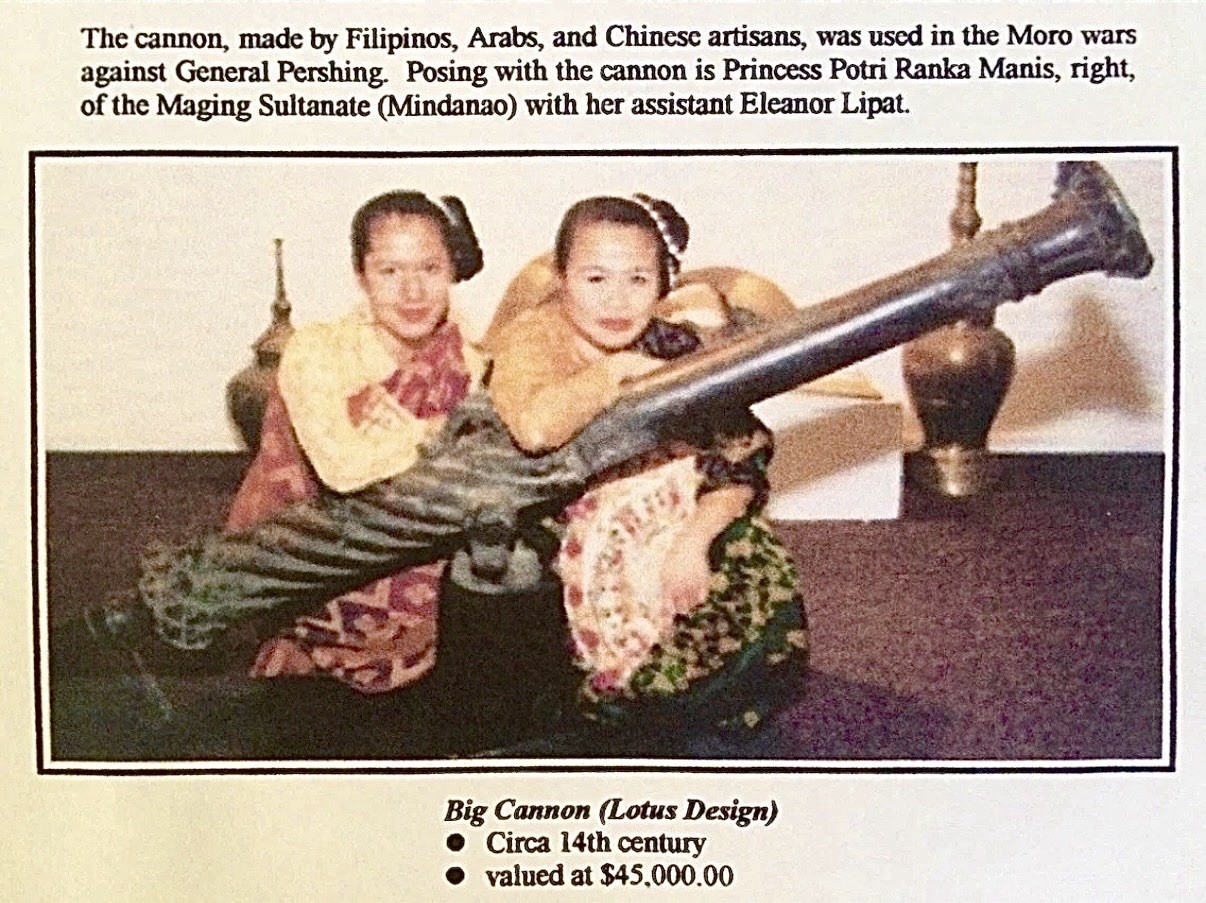 Rare 14th-15th Century Cannon Moro Wars \ Provenance The Badillo Collection Rare 14th-15th Century Cannon Moro Wars \ Provenance The Badillo Collection