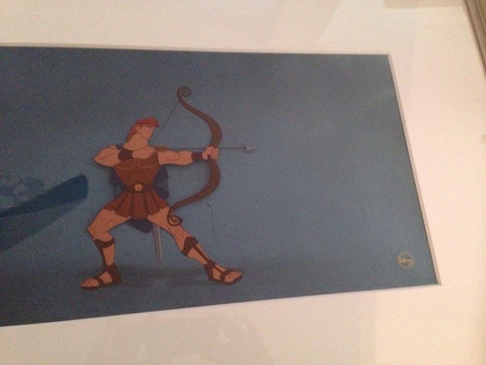 Disney's Hercule Production Background Sothebys June 20 1998 Auction Lot 75 Disney's Hercule Production Background Sothebys June 20 1998 Auction Lot 75