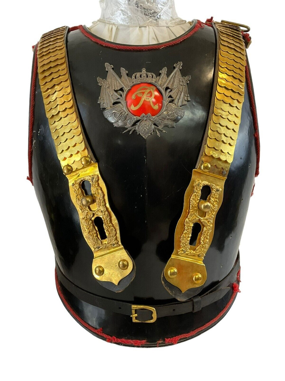 WW1 Imperial German Officers Garde Du Corps Breast Plates RARE WW1 Imperial German Officers Garde Du Corps Breast Plates RARE