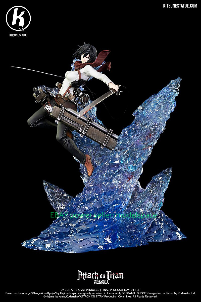Kitsune Statue Attack On Titan 1/6 Scale Mikasa Ackerman Resin Model Kitsune Statue Attack On Titan 1/6 Scale Mikasa Ackerman Resin Model