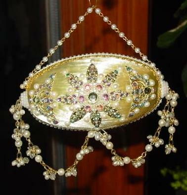 Zimonick SWAROVSKI CRYSTALS DRESDEN CHRISTMAS TREE ORNAMENT ZEPPELIN 7