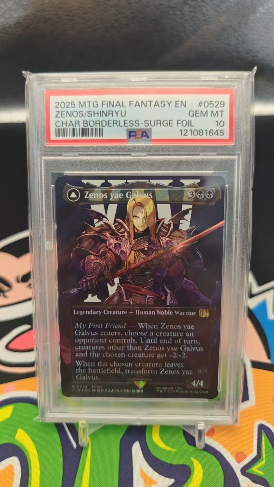 2025 MTG FF SURGE FOIL #0529 SHINRYU, TRANSCENDENT RIVAL/ZENOS YAE GALVUS PSA 10 2025 MTG FF SURGE FOIL #0529 SHINRYU, TRANSCENDENT RIVAL/ZENOS YAE GALVUS PSA 10