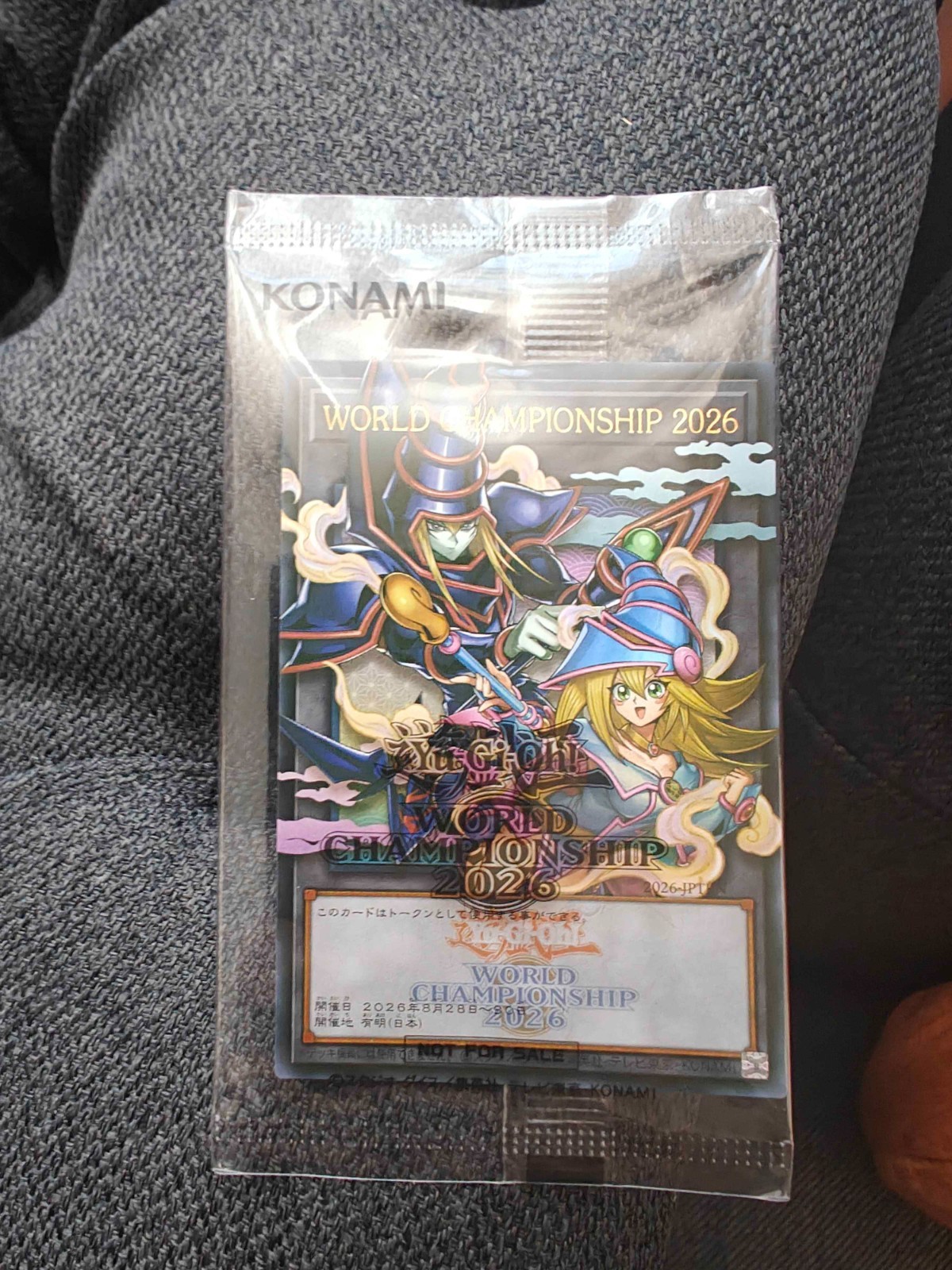 Token Dark Magician & Girl JPTKN Yugioh WCS 2026 Japanese Sealed Championship