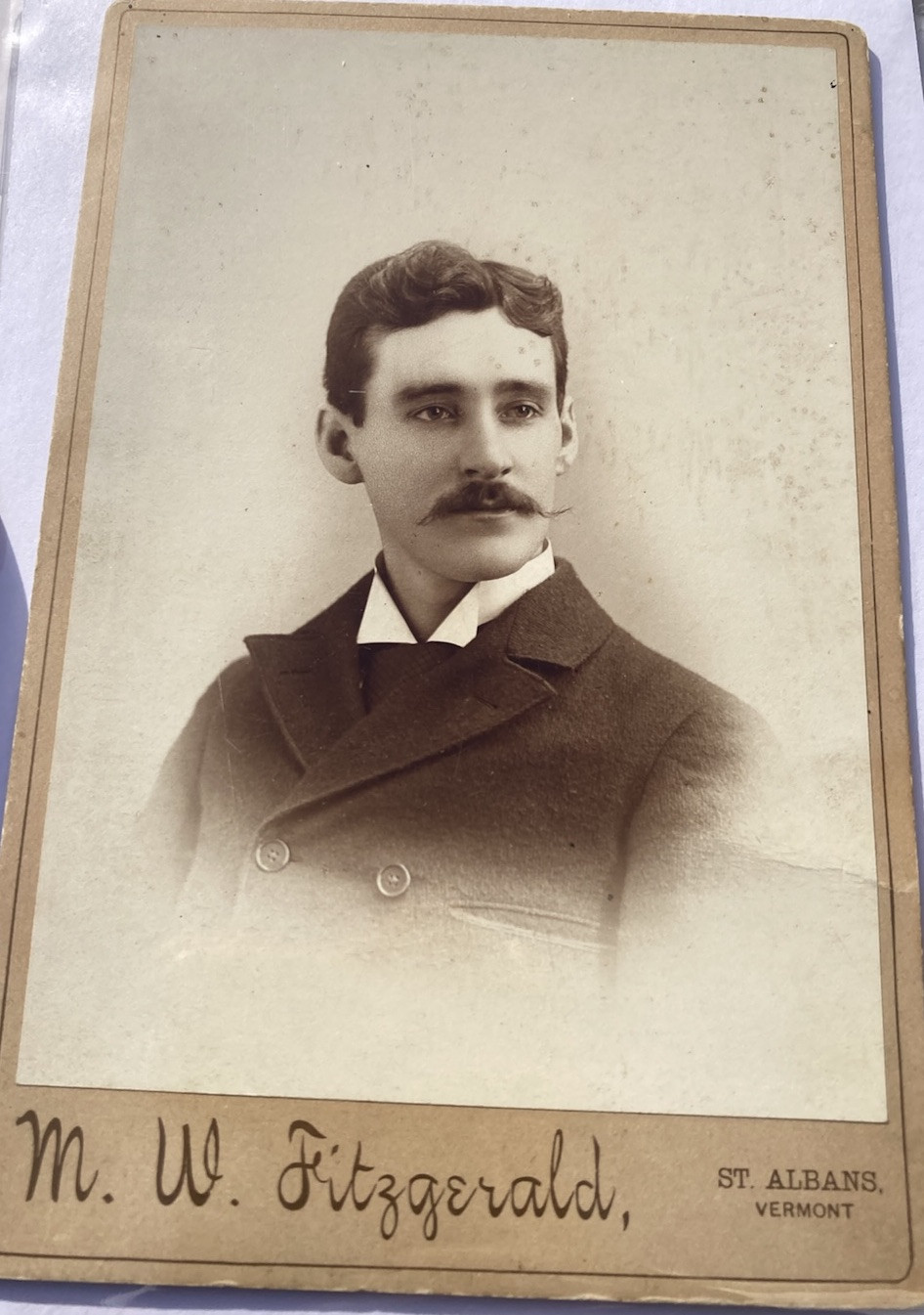 Antique CDV Cabinet Card Studio Portrait Of Inventor Nikola Tesla Epic Discovery Antique CDV Cabinet Card Studio Portrait Of Inventor Nikola Tesla Epic Discovery