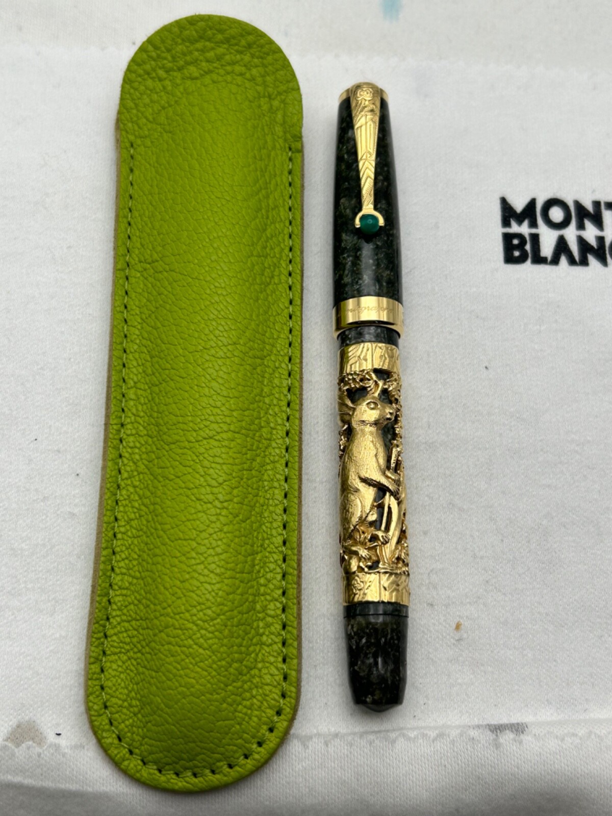 Montegrappa Oriental Zodiac, Rabbit 18K Gold, Prototype-Rare Montegrappa Oriental Zodiac, Rabbit 18K Gold, Prototype-Rare