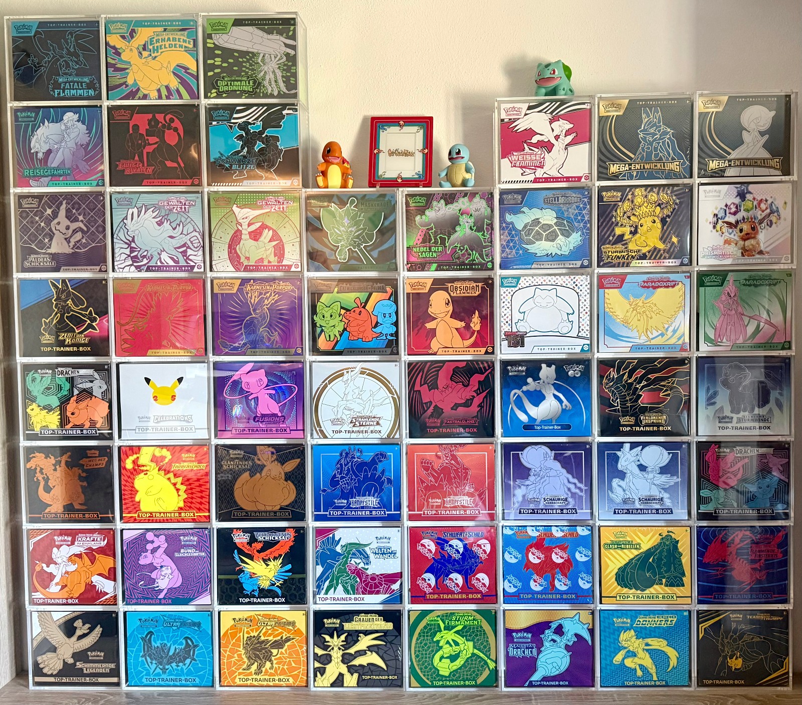 [Pokemon Top Trainer Box Master Set] UNIQUE CIB including teams are trumps German
