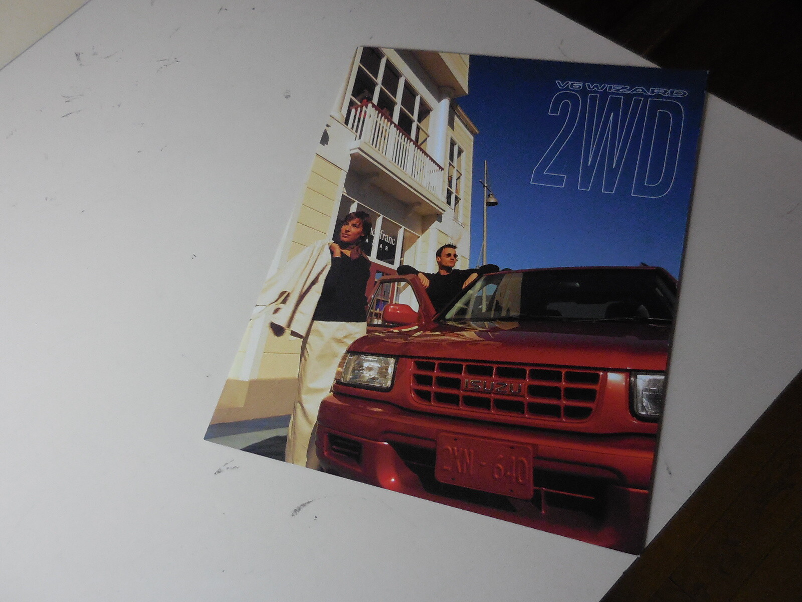 ISUZU V6 WIZARD 2WD Japanese Brochure 1999/02 UER25FW 6VD1
